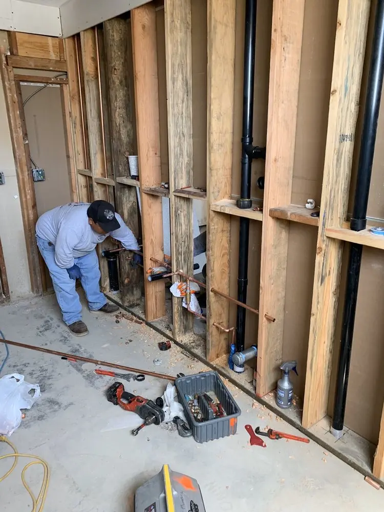 Commercial rough-in plumbing for Gas Line Repair in White House Heights